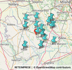 Mappa 27020 Tromello PV, Italia (11.3705)