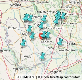 Mappa 27020 Tromello PV, Italia (12.90833)