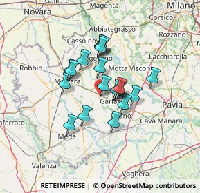 Mappa 27020 Tromello PV, Italia (9.6185)