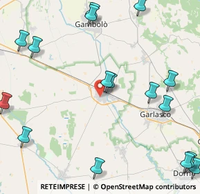 Mappa 27020 Tromello PV, Italia (6.36111)