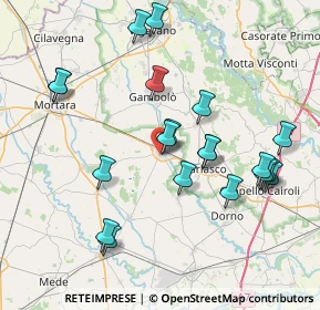 Mappa 27020 Tromello PV, Italia (8.007)