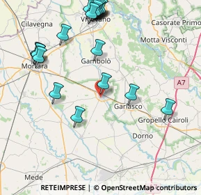 Mappa 27020 Tromello PV, Italia (9.848)