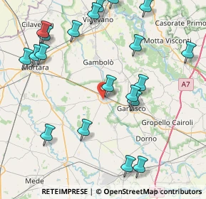 Mappa 27020 Tromello PV, Italia (10.0495)