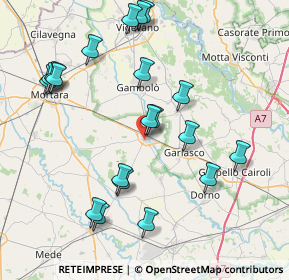 Mappa 27020 Tromello PV, Italia (8.603)