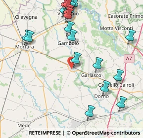 Mappa 27020 Tromello PV, Italia (10.2715)