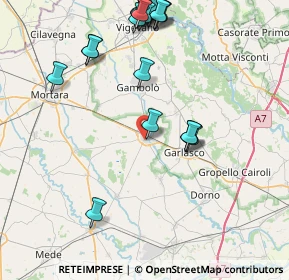 Mappa 27020 Tromello PV, Italia (9.6595)