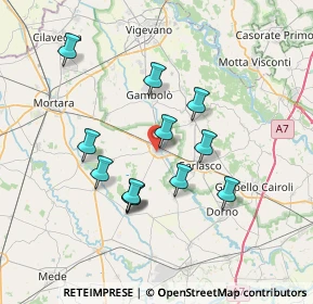 Mappa 27020 Tromello PV, Italia (6.34833)