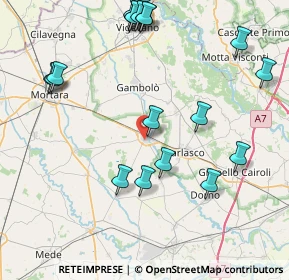 Mappa 27020 Tromello PV, Italia (9.888)