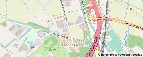 Mappa Pavia