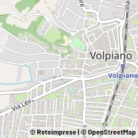 Mapa Volpiano
