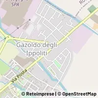 Kaart Gazoldo degli Ippoliti