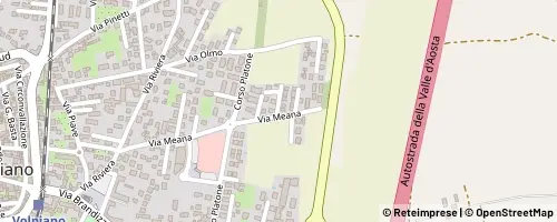 Mappa Volpiano