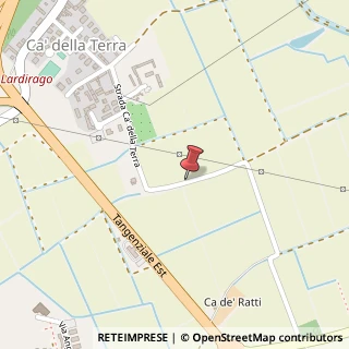 Mappa Strada Cà della Terra,  55, 27100 Pavia, Pavia (Lombardia)