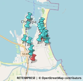 Mappa Viale Vittor Pisani, 30015 Chioggia VE, Italia (1.0935)