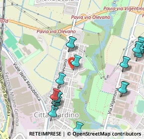 Mappa Via Belbello, 27100 Pavia PV, Italia (0.6505)