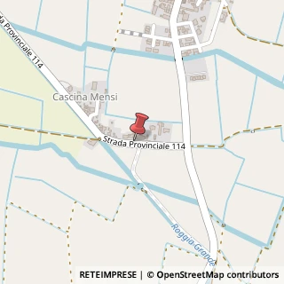 Mappa Via Cascina Mensi, 12, 27010 Albuzzano, Pavia (Lombardia)