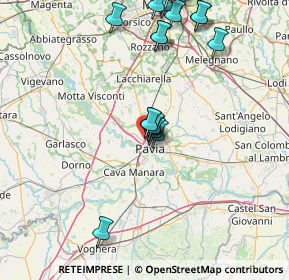 Mappa Via Adolfo Ferrata, 27100 Pavia PV, Italia (17.775)