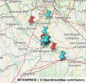 Mappa Via Adolfo Ferrata, 27100 Pavia PV, Italia (8.52917)