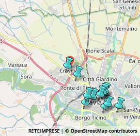Mappa Via Adolfo Ferrata, 27100 Pavia PV, Italia (2.30385)