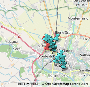 Mappa Via Adolfo Ferrata, 27100 Pavia PV, Italia (1.30333)