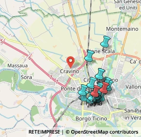 Mappa Via Adolfo Ferrata, 27100 Pavia PV, Italia (2.1155)
