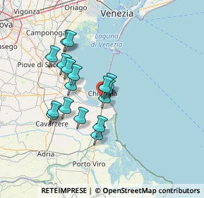 Mappa Borgo San Giovanni, 30015 Chioggia VE, Italia (11.51059)