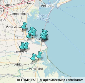 Mappa Via Arnica, 30015 Chioggia VE, Italia (9.885)