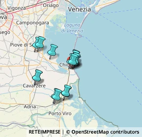 Mappa Via Arnica, 30015 Chioggia VE, Italia (9.34563)