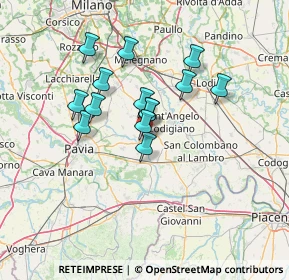 Mappa Z.I, 27010 Copiano PV, Italia (10.92929)