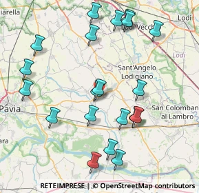 Mappa Z.I, 27010 Copiano PV, Italia (8.8285)