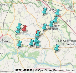 Mappa Z.I, 27010 Copiano PV, Italia (6.77857)