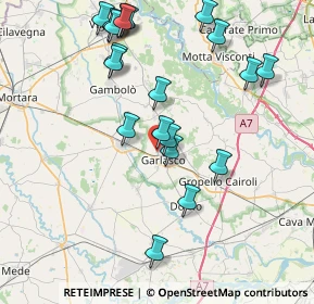 Mappa Via Artigianato, 27026 Garlasco PV, Italia (8.543)