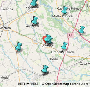 Mappa Via Artigianato, 27026 Garlasco PV, Italia (8.342)