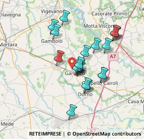 Mappa Via Artigianato, 27026 Garlasco PV, Italia (6.148)