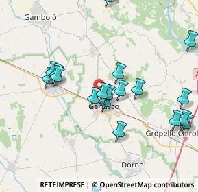 Mappa Via Golgi, 27026 Garlasco PV, Italia (4.3755)