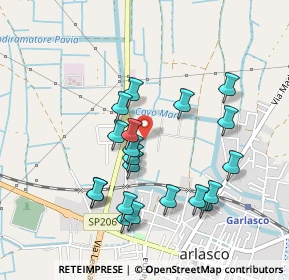 Mappa Via Golgi, 27026 Garlasco PV, Italia (0.4535)