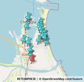 Mappa Via Marco Polo, 30015 Chioggia VE, Italia (1.112)