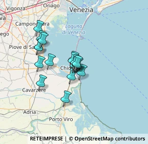 Mappa Via Marco Polo, 30015 Chioggia VE, Italia (9.29778)