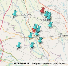 Mappa Via Calcinaro, 37054 Nogara VR, Italia (6.60385)