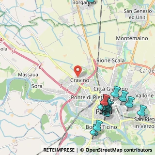 Mappa Cascina Pelizza, 27100 Pavia PV, Italia (2.90667)
