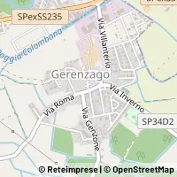 Map Gerenzago