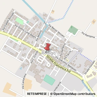 Mappa Piazza Ippolito Nievo, 3, 46040 Rodigo, Mantova (Lombardia)