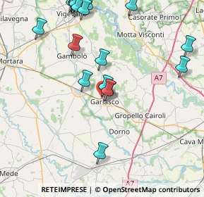 Mappa Via Borgo S. Siro, 27026 Garlasco PV, Italia (10.055)