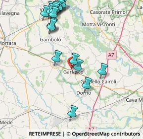 Mappa Via Borgo S. Siro, 27026 Garlasco PV, Italia (9.5395)