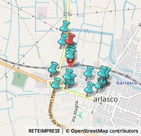 Mappa Via Borgo S. Siro, 27026 Garlasco PV, Italia (0.3475)