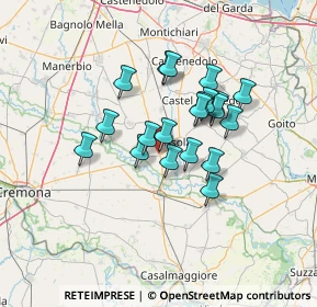 Mappa Via A. Daolio, 46040 Casalromano MN, Italia (10.4245)