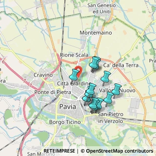 Mappa Via Ezechiele Acerbi, 27100 Pavia PV, Italia (1.51857)