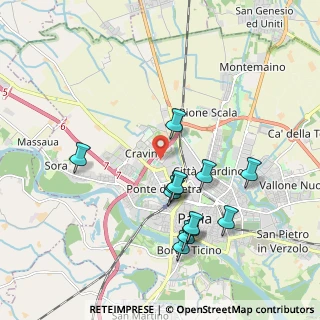 Mappa Piazzale Volontari Sangue, 27100 Pavia PV, Italia (1.93667)