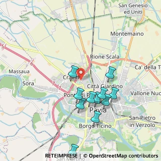 Mappa Piazzale Volontari Sangue, 27100 Pavia PV, Italia (2.09167)