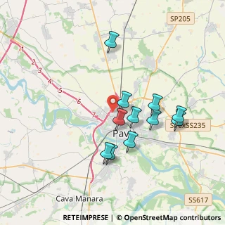 Mappa Piazzale Volontari Sangue, 27100 Pavia PV, Italia (3.27636)